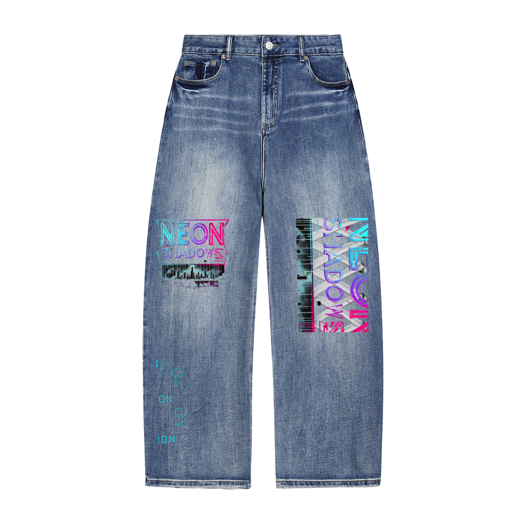 Neon Shadows of Veridion Official Jeans