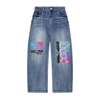Neon Shadows of Veridion Official Jeans