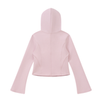 Women's Bell Sleeve Full Zip Hoodie