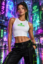 Women’s Artificial Athletics Crewneck Yoga Tank Top