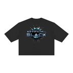 Unisex Vintage Blinged Out Splater Boxy T