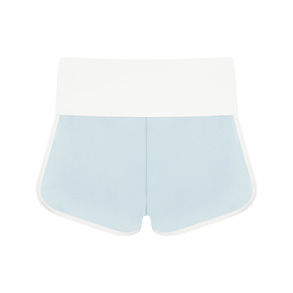 Women’s Artificial Athletics Color Block Yoga Shorts