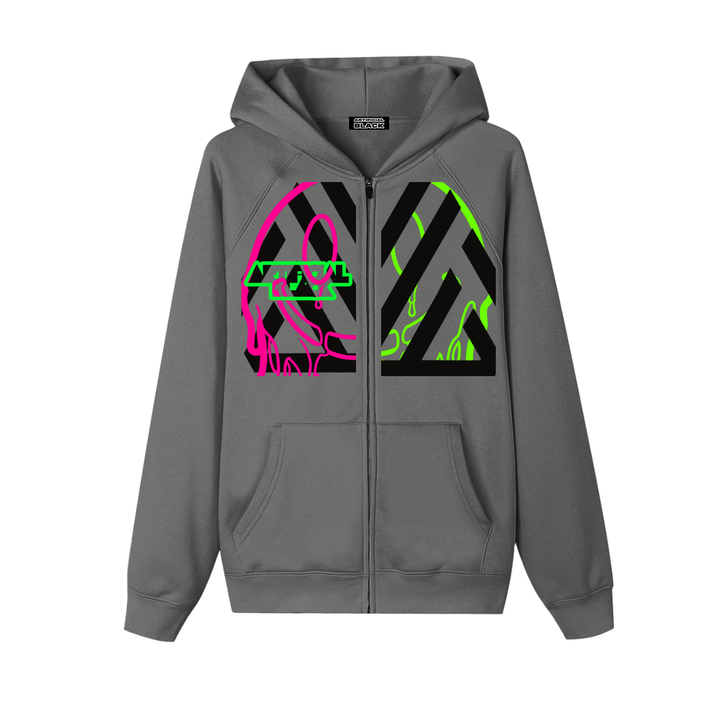 Multiversal Spiro Zip-up Fleece Hoodie