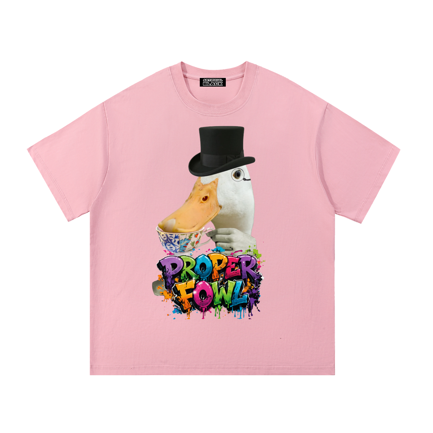 Proper Fowl Graffiti T