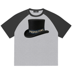 Proper Fowl Tophat Classic Raglan Sleeve T-Shirt