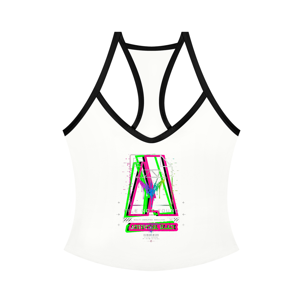 Women’s Color Distorted Reality Yoga Tank