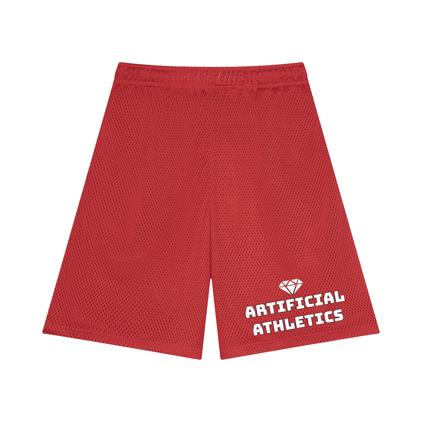 Unisex Artificial Athletics Mesh Basketball Shorts