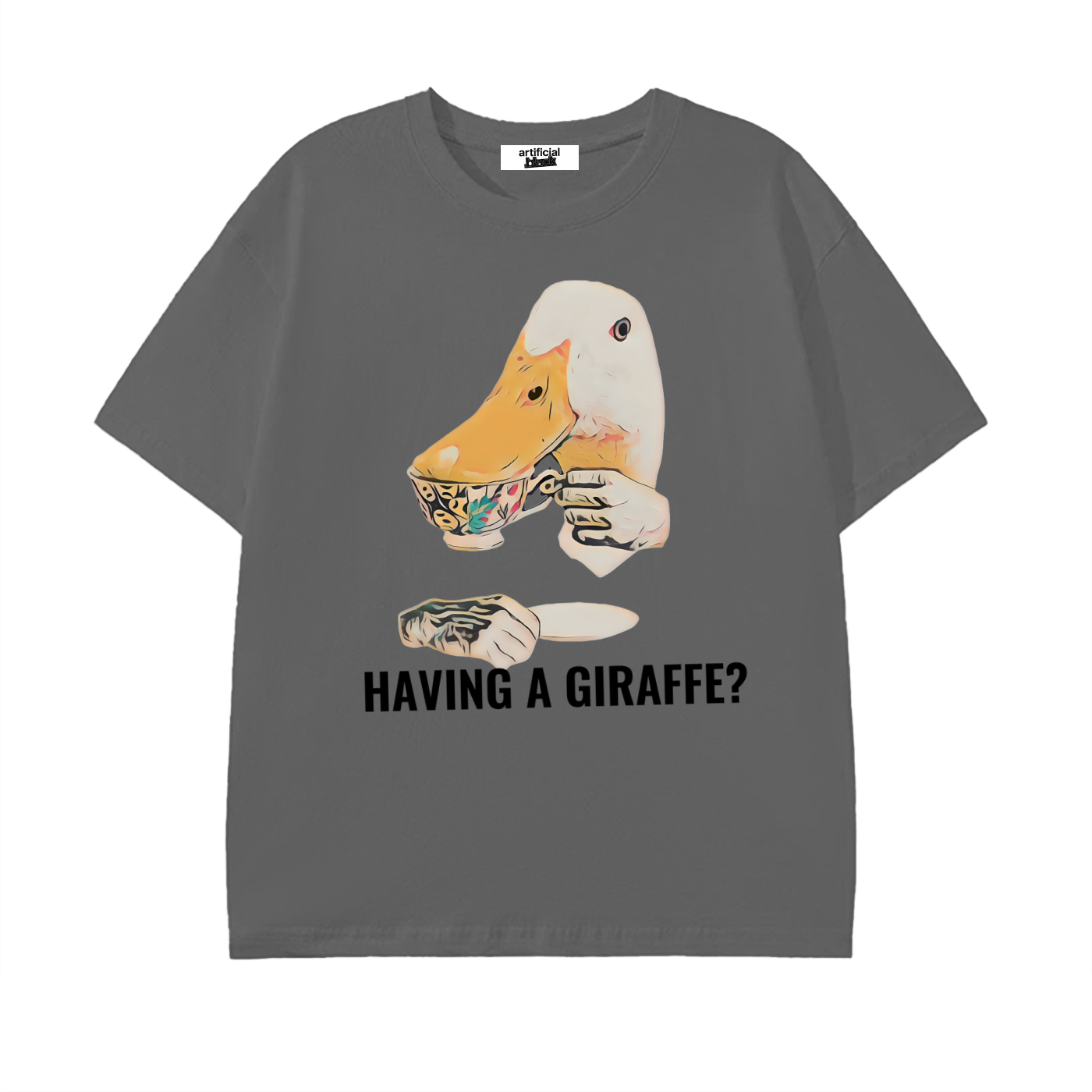 Having A GIRAFFE?"