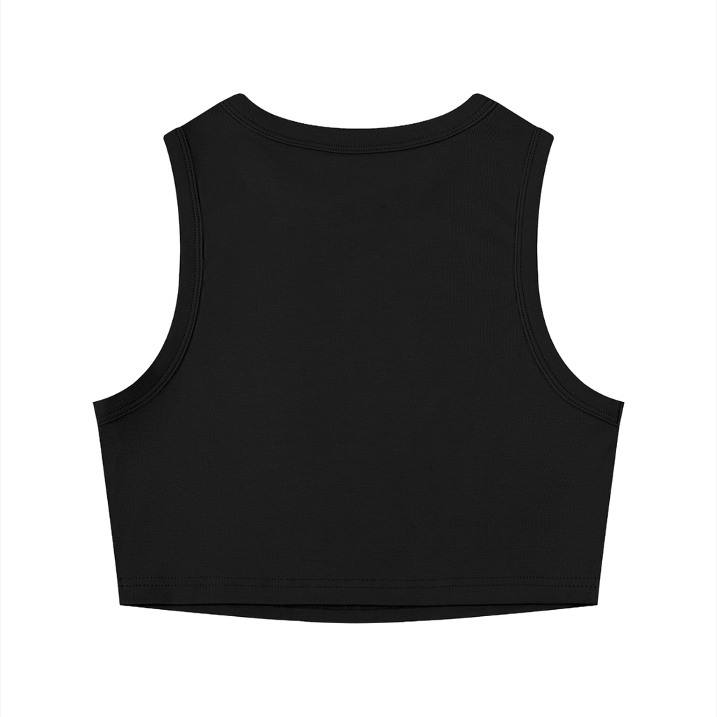 Digital Neon Crewneck Crop Tank