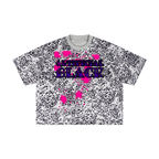 Artificial Experiments Leopard Print Boxy T