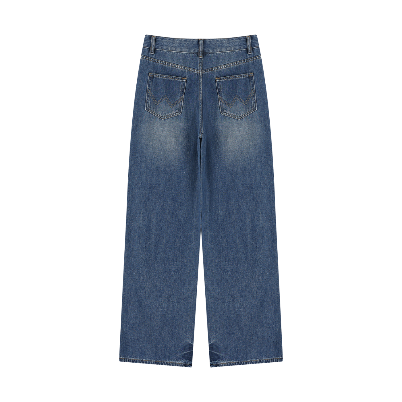 Women’s Vintage Digital Wash Wide Leg Jeans