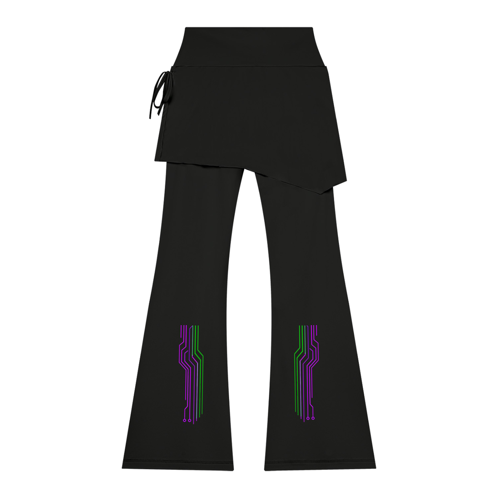 Women’s Skirted Flare Yoga Leggings