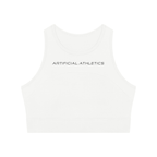 Women’s Artificial Athletics Paneled Crop Yoga Tank Top