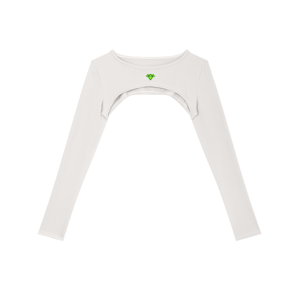 Women’s Artificial Athletics Cutout Long Sleeve Yoga Shrug