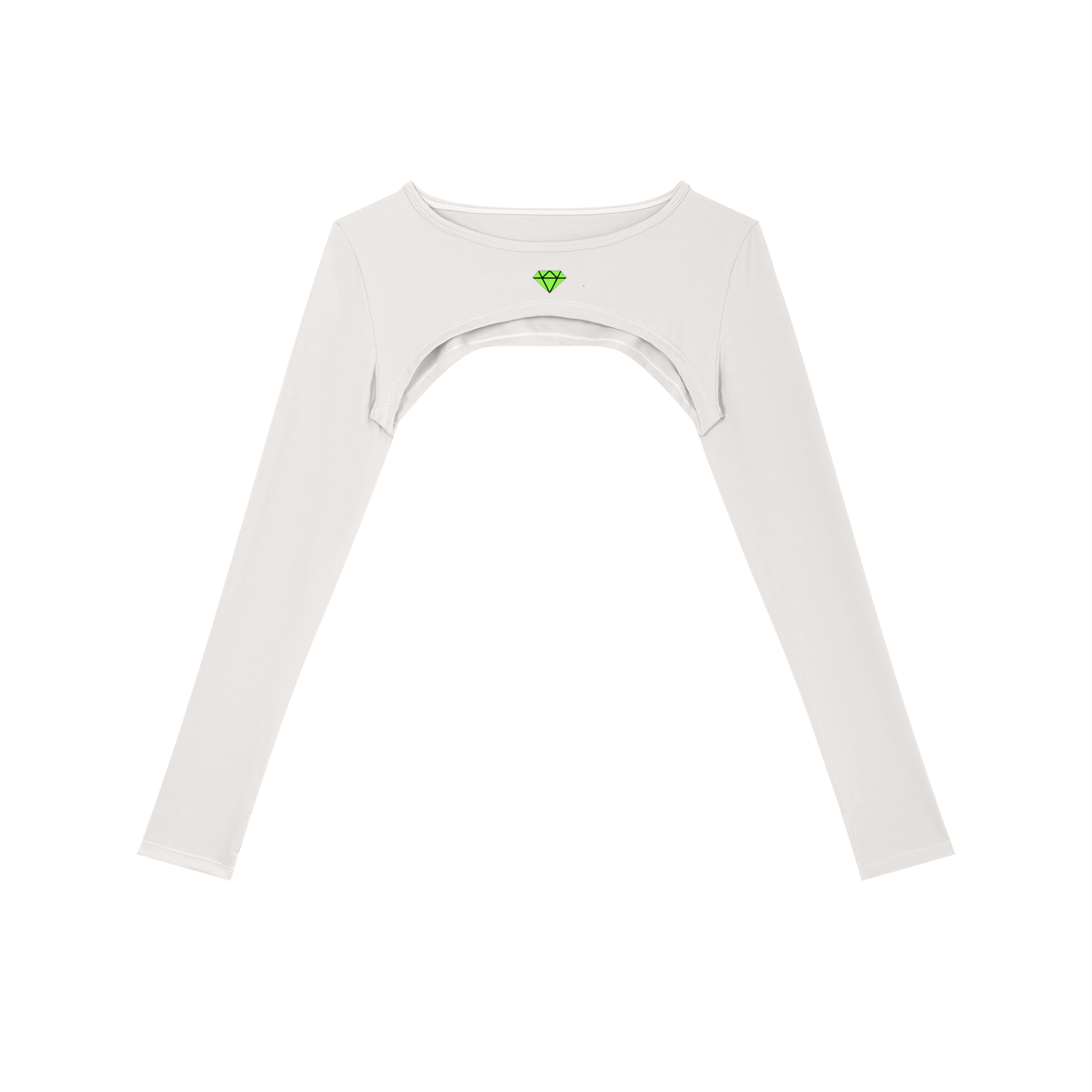 Women’s Artificial Athletics Cutout Long Sleeve Yoga Shrug