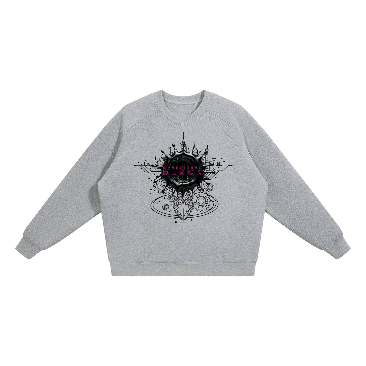 Antimatter Splatter V-Neck Sweatshirt