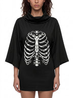 Women’s Turtleneck Batwing T-Shirt
