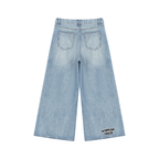 Women's Vintage Washed Antimatter Wide Leg Jeans
