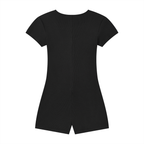 Women's Activated Antimatter Dual-Function Cape Tie-Waist Romper