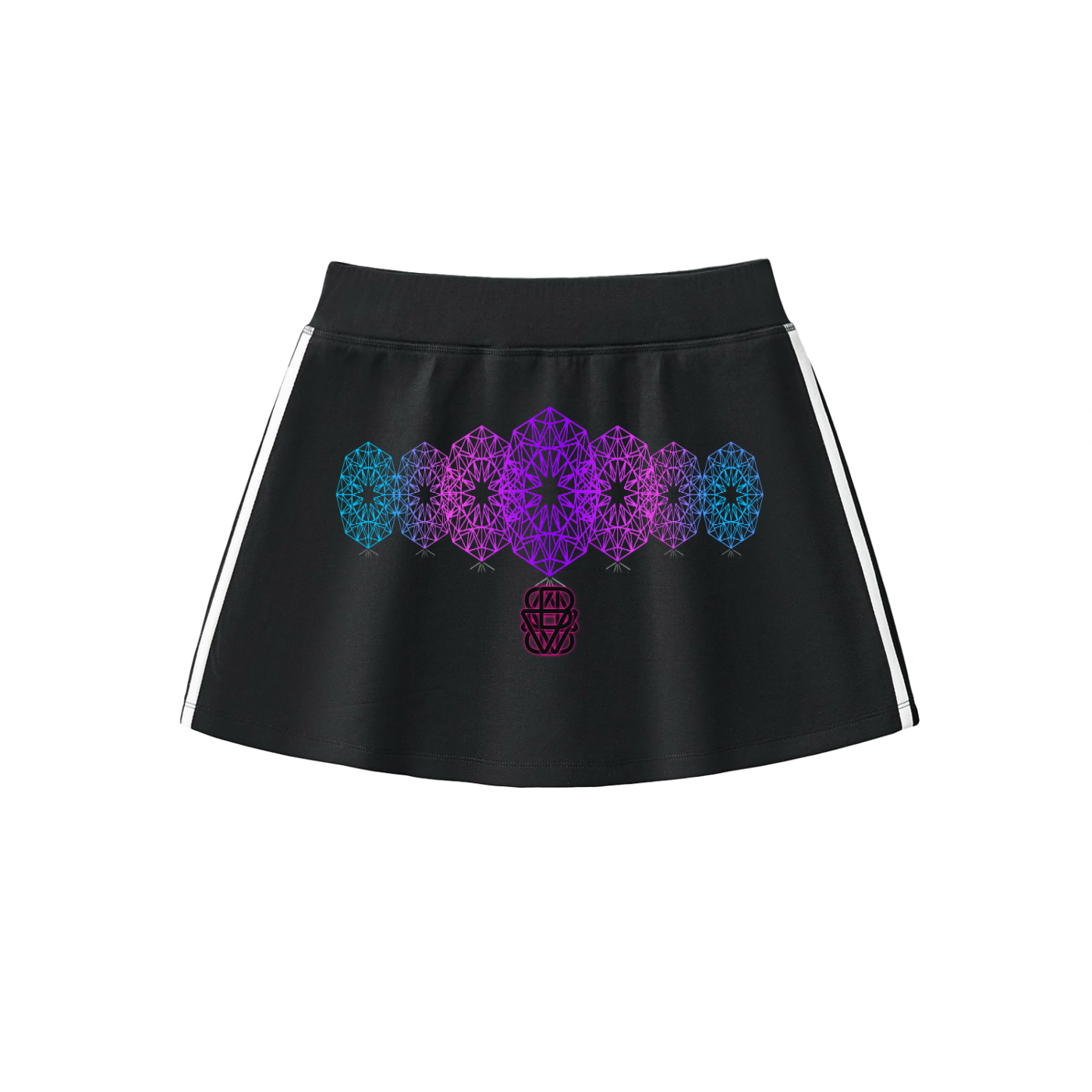 Taped Cooling Performance Short Skirt