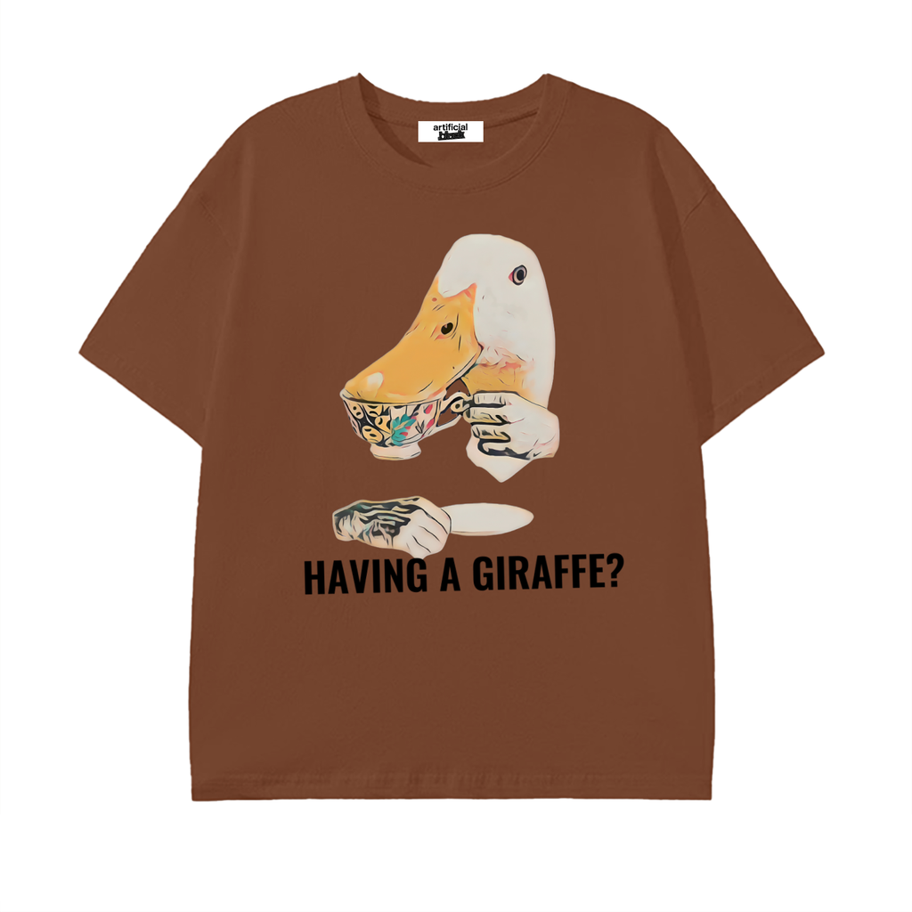 Having A GIRAFFE?"