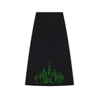 Women's Solid Color Knit Maxi Skirt