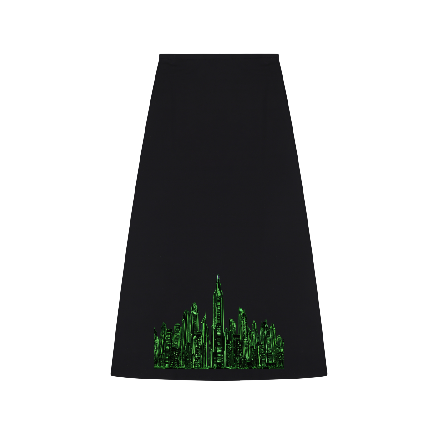Women's Solid Color Knit Maxi Skirt
