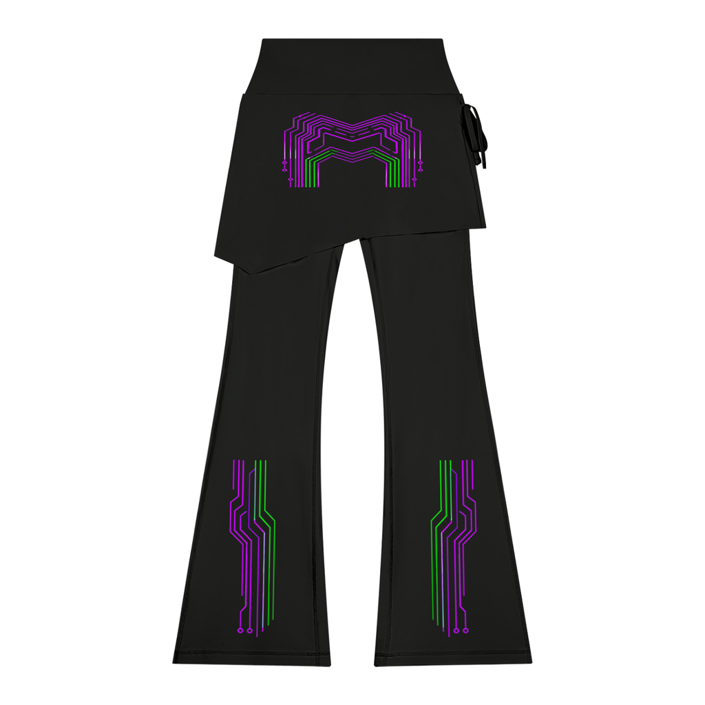 Women’s Skirted Flare Yoga Leggings