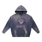 Diamonds In The Rough Frayed Fleece Hoodie
