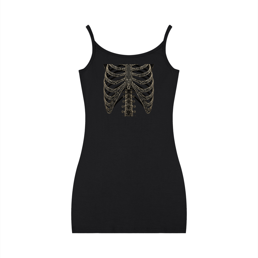 Women's Digital Bones X-Ray Sleeveless Dress