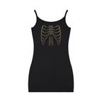 Women's Digital Bones X-Ray Sleeveless Dress