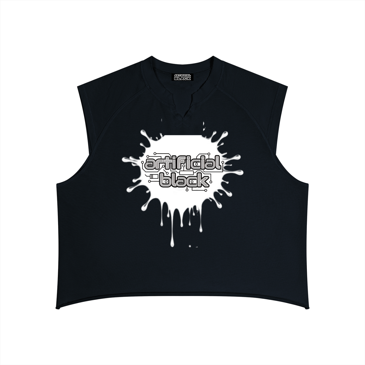 Men’s Boxy Raw Hem Antimatter Tank