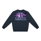 Neon Shadows of Veridion Shroom City Oversized Crewneck Sweatshirt