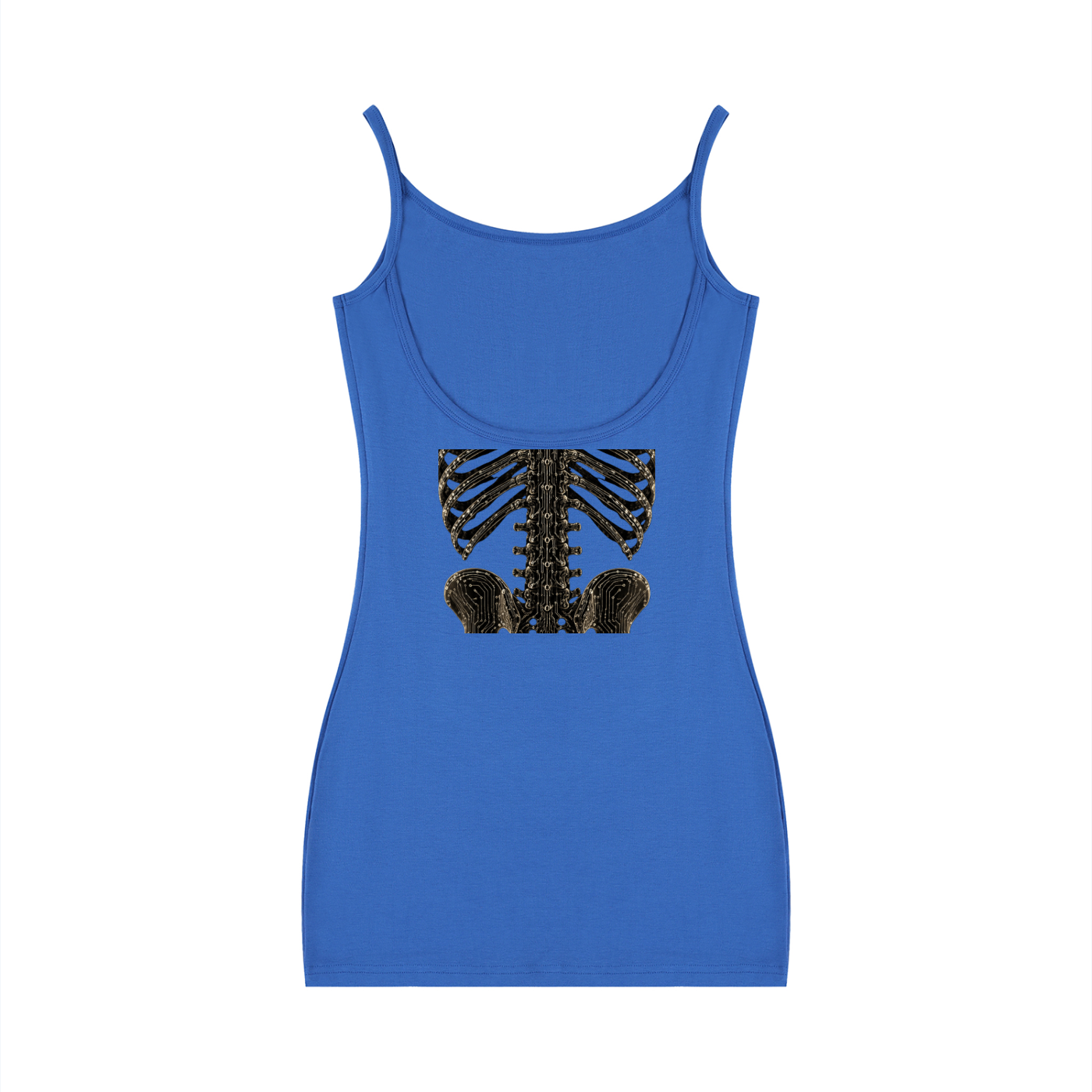 Women's Digital Bones X-Ray Sleeveless Dress