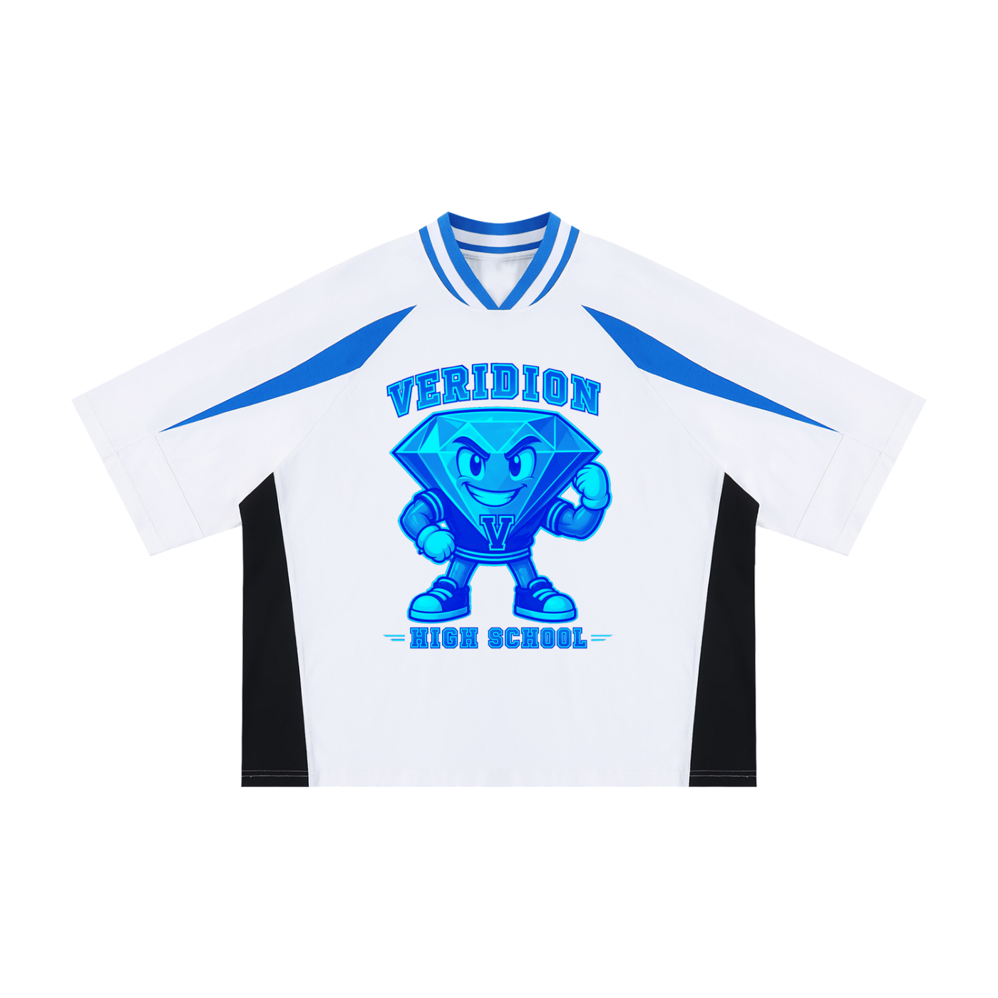 Veridion Varsity Athletics V-Neck T-Shirt