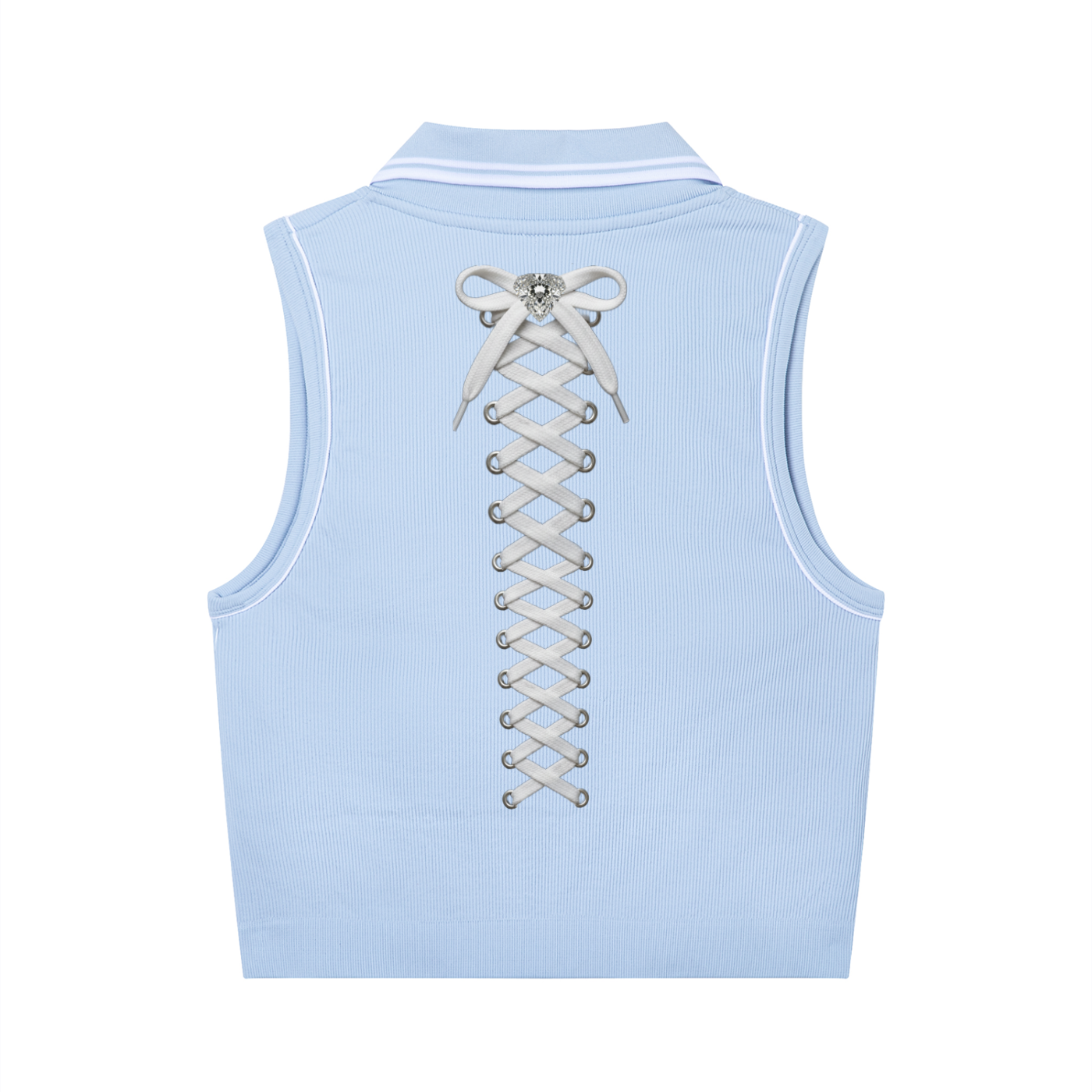 Time Vines & Diamonds Polo Tank