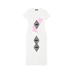 Women's V-Neck Short Sleeve Maxi Dress