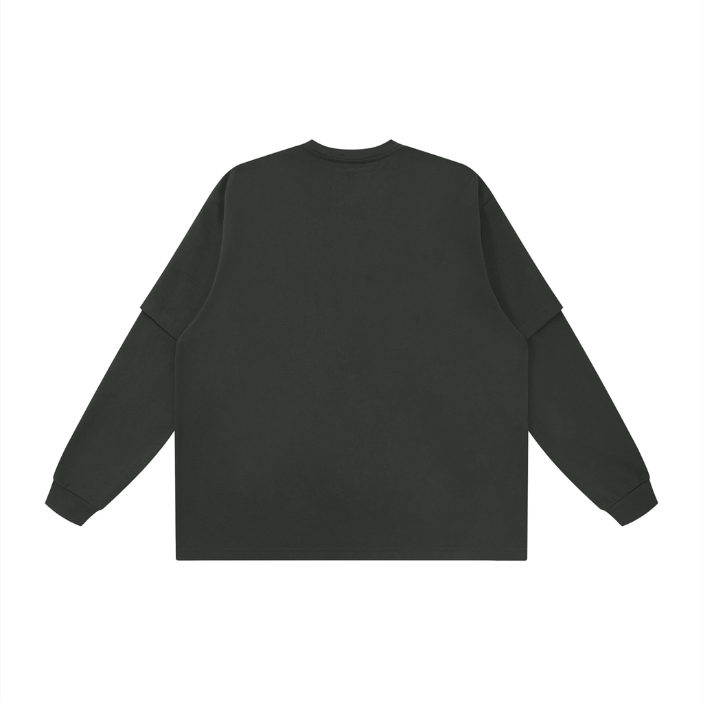T-shirt à manches doubles oversize Proper Fowl