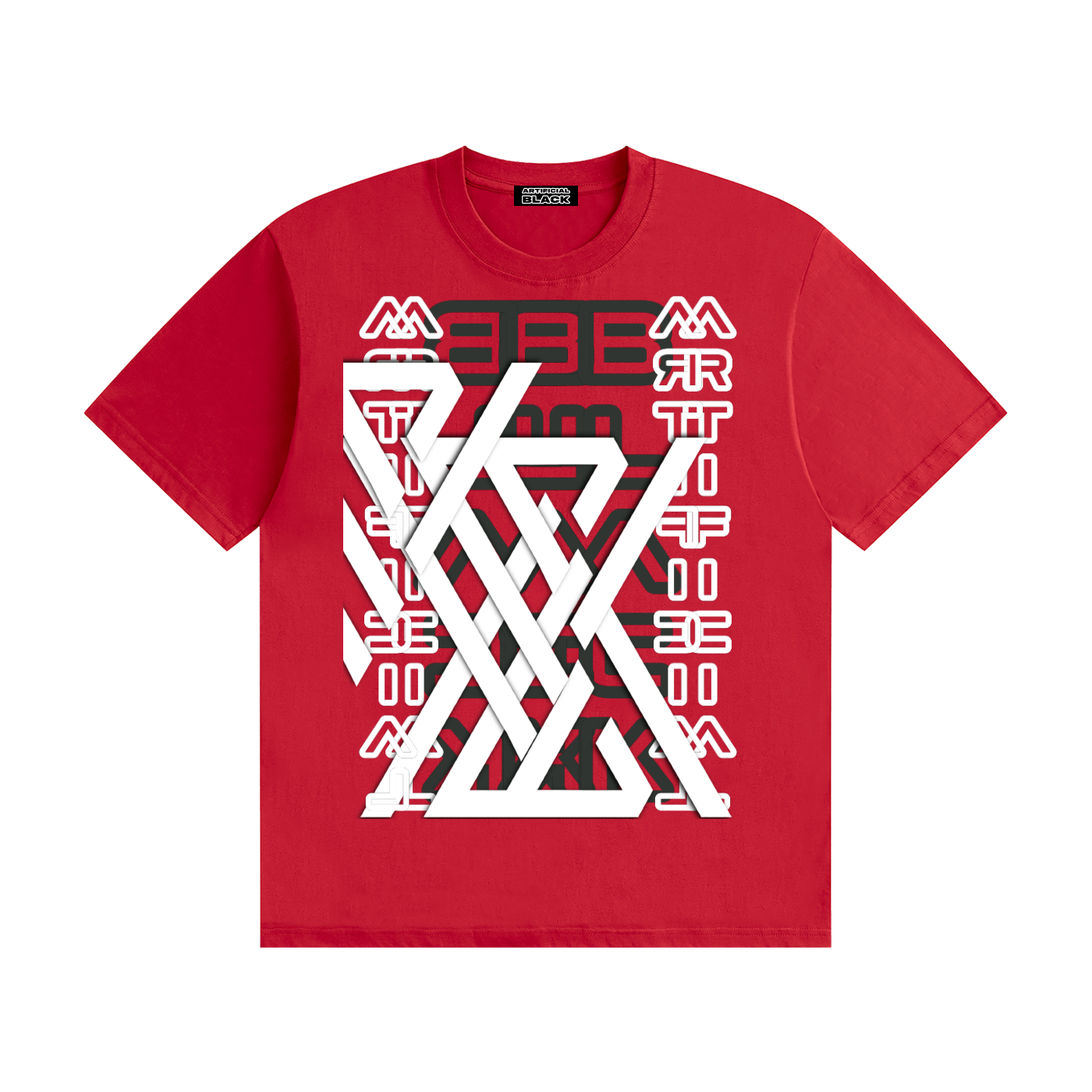 Abstract A.B. Cotton T-Shirt
