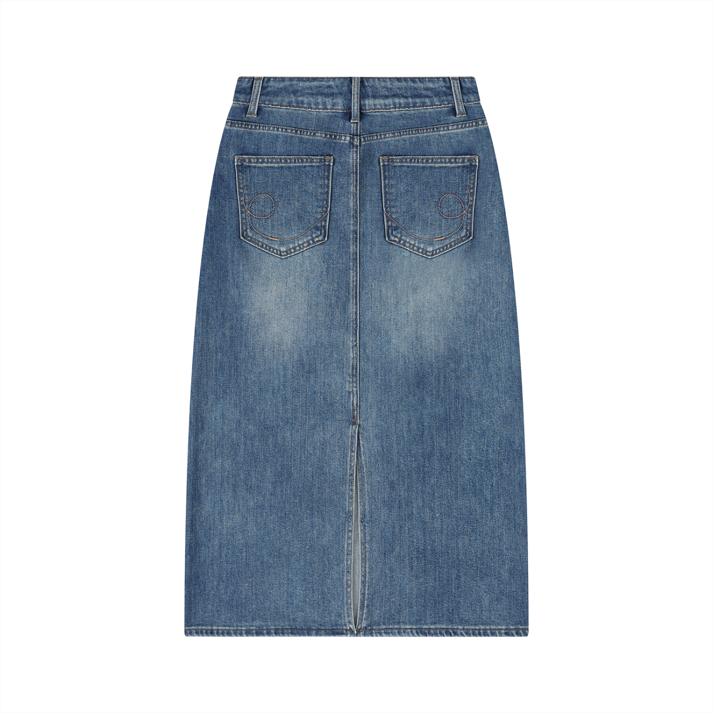 Antimatter Splatter Denim Skirt