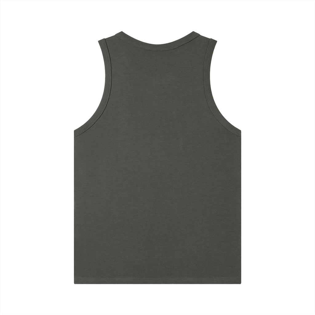 Men's Heavyweight Ribbed Branded Tank Top