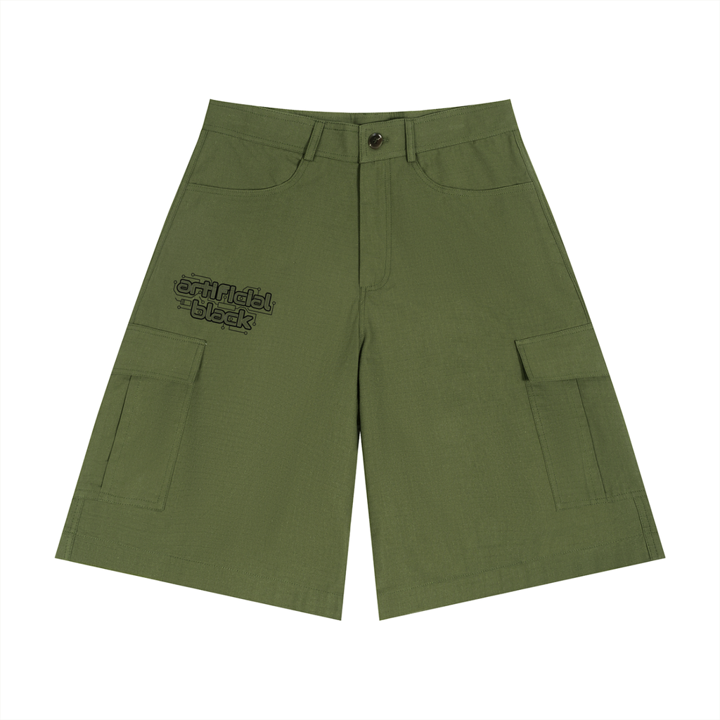 Digitally Enhanced Safari Cargo Shorts
