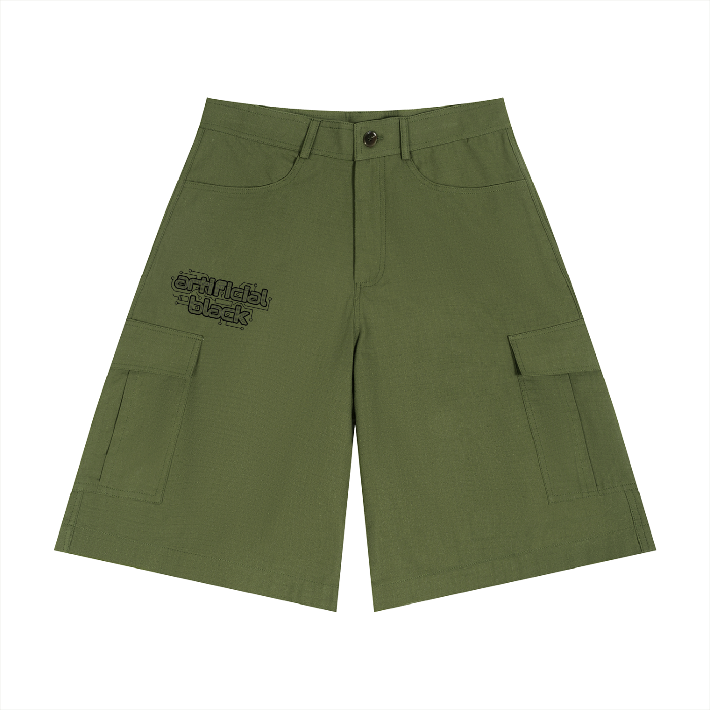 Digitally Enhanced Safari Cargo Shorts