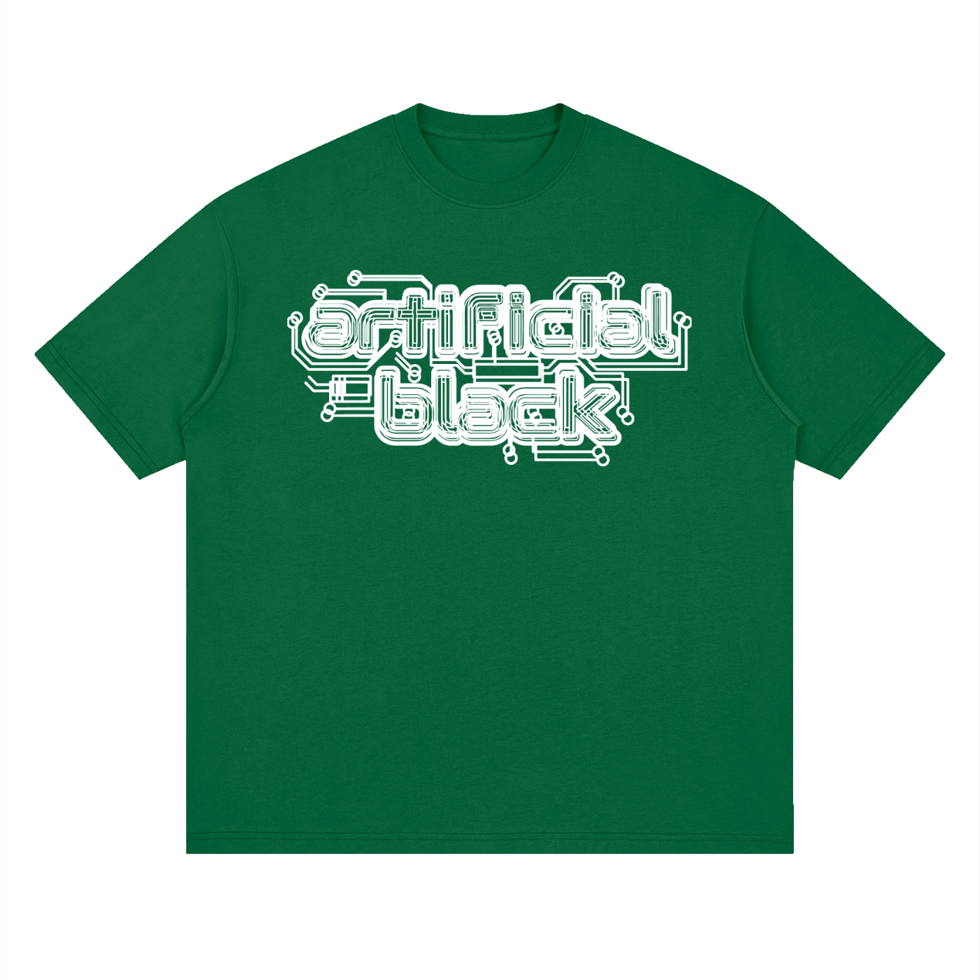 Static Logo Loose Drop Shoulder T