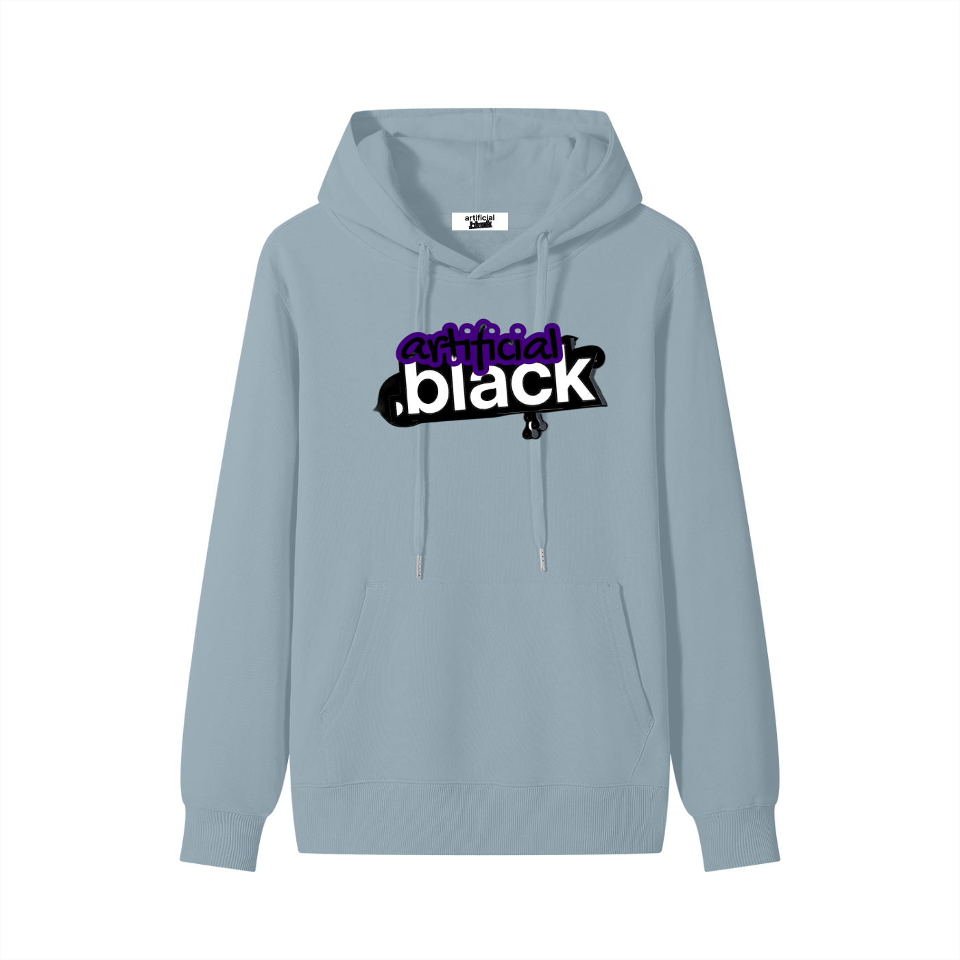 Graffiti Logo Classic Cotton Hoodie