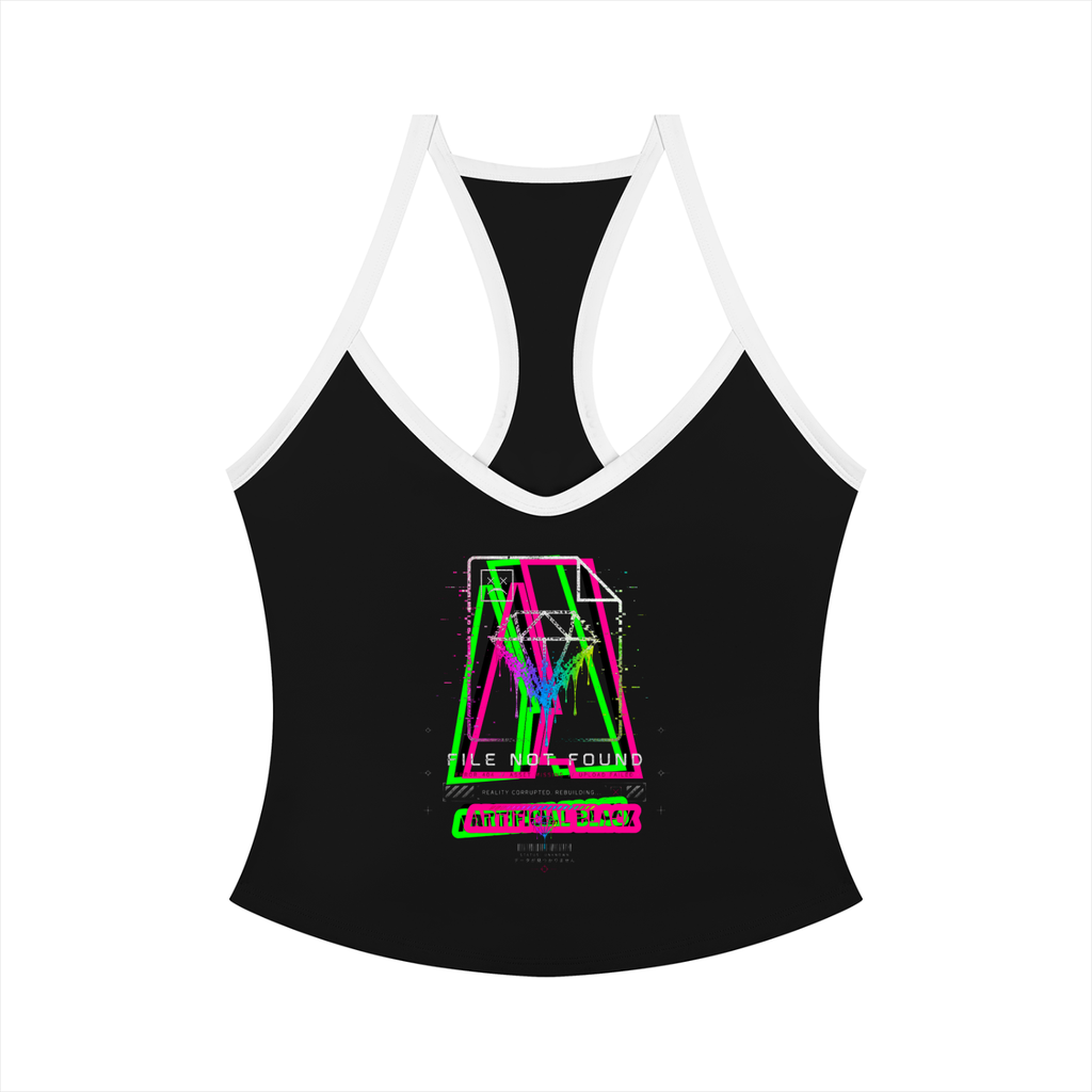 Women’s Color Distorted Reality Yoga Tank