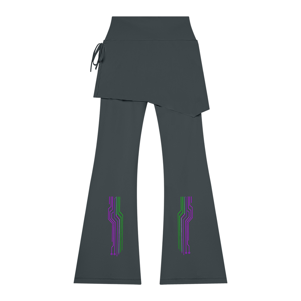 Women’s Skirted Flare Yoga Leggings