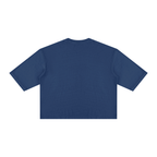 Unisex Vintage Blinged Out Splater Boxy T