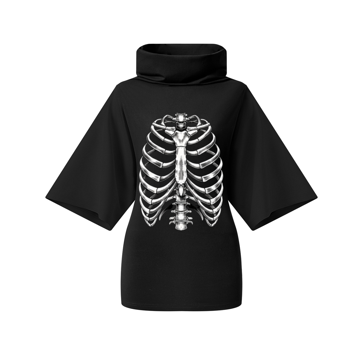 Women’s Turtleneck Batwing T-Shirt