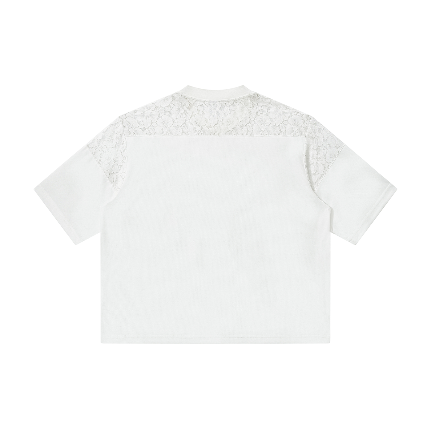 Unisex Artificial Lace and Vines  V-Neck T-Shirt